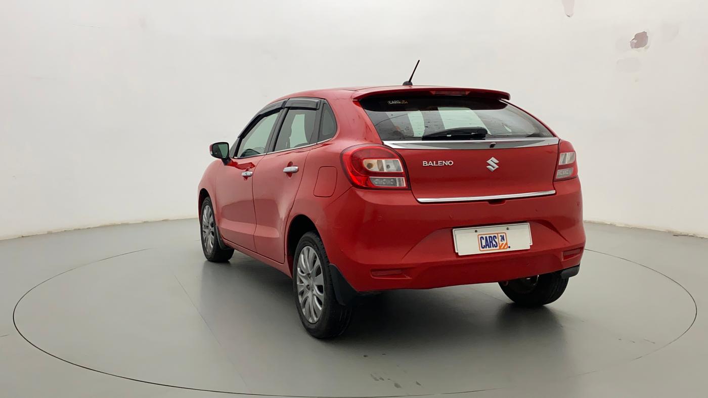 2017 Maruti Baleno ALPHA CVT PETROL 1.2, Petrol, Automatic, 34,041 km, Left Back Diagonal
