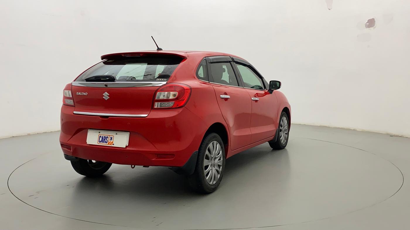 2017 Maruti Baleno ALPHA CVT PETROL 1.2, Petrol, Automatic, 34,041 km, Right Back Diagonal