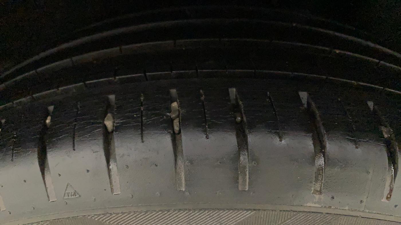 2017 Maruti Baleno ALPHA CVT PETROL 1.2, Petrol, Automatic, 34,041 km, Left Rear Tyre Tread