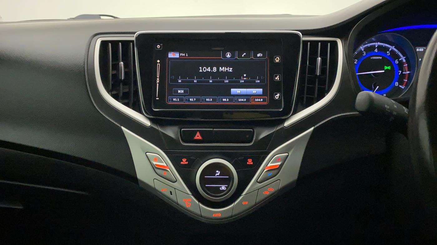 2017 Maruti Baleno ALPHA CVT PETROL 1.2, Petrol, Automatic, 34,041 km, Air Conditioner