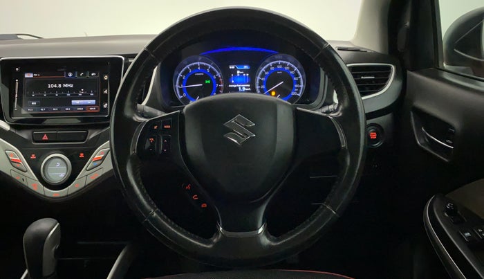 2017 Maruti Baleno ALPHA CVT PETROL 1.2, Petrol, Automatic, 34,041 km, Steering Wheel Close Up