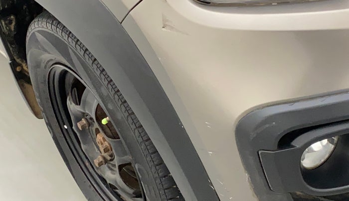 2017 Renault Kwid CLIMBER 1.0 AMT, Petrol, Automatic, 19,408 km, Front bumper - Minor scratches