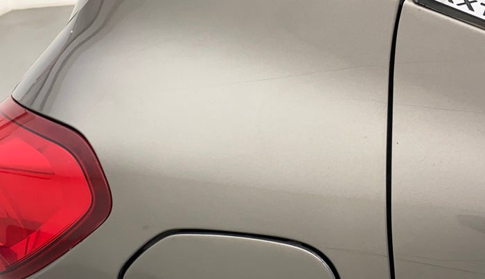 2017 Renault Kwid CLIMBER 1.0 AMT, Petrol, Automatic, 19,408 km, Right quarter panel - Minor scratches