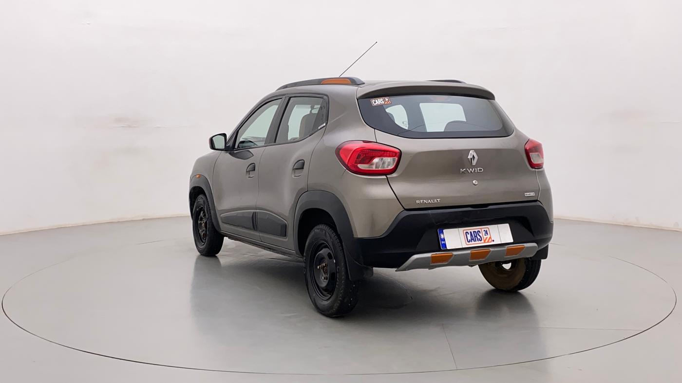 2017 Renault Kwid CLIMBER 1.0 AMT, Petrol, Automatic, 19,408 km, Left Back Diagonal