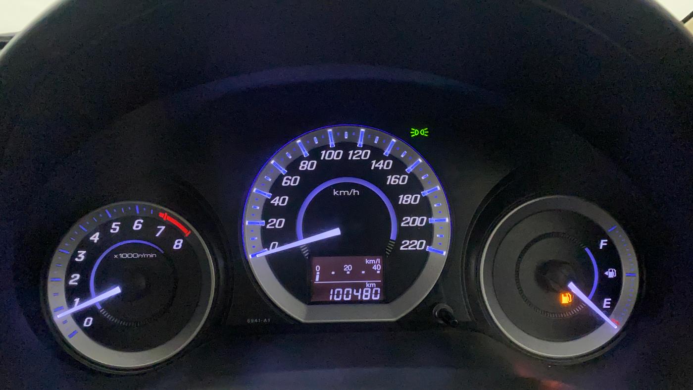 2012 Honda City 1.5L I-VTEC S MT, Petrol, Manual, 1,00,480 km, Odometer Image