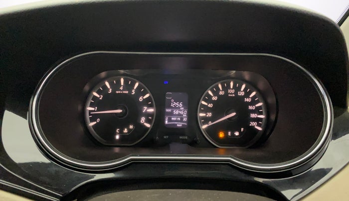 2015 Tata Zest XT PETROL, Petrol, Manual, 58,543 km, Odometer Image