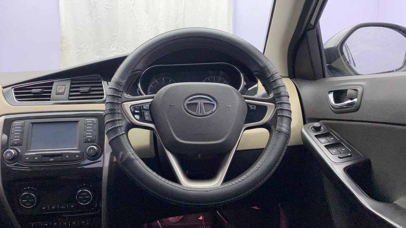 2015 Tata Zest XT PETROL, Petrol, Manual, 58,543 km, Steering Wheel Close Up