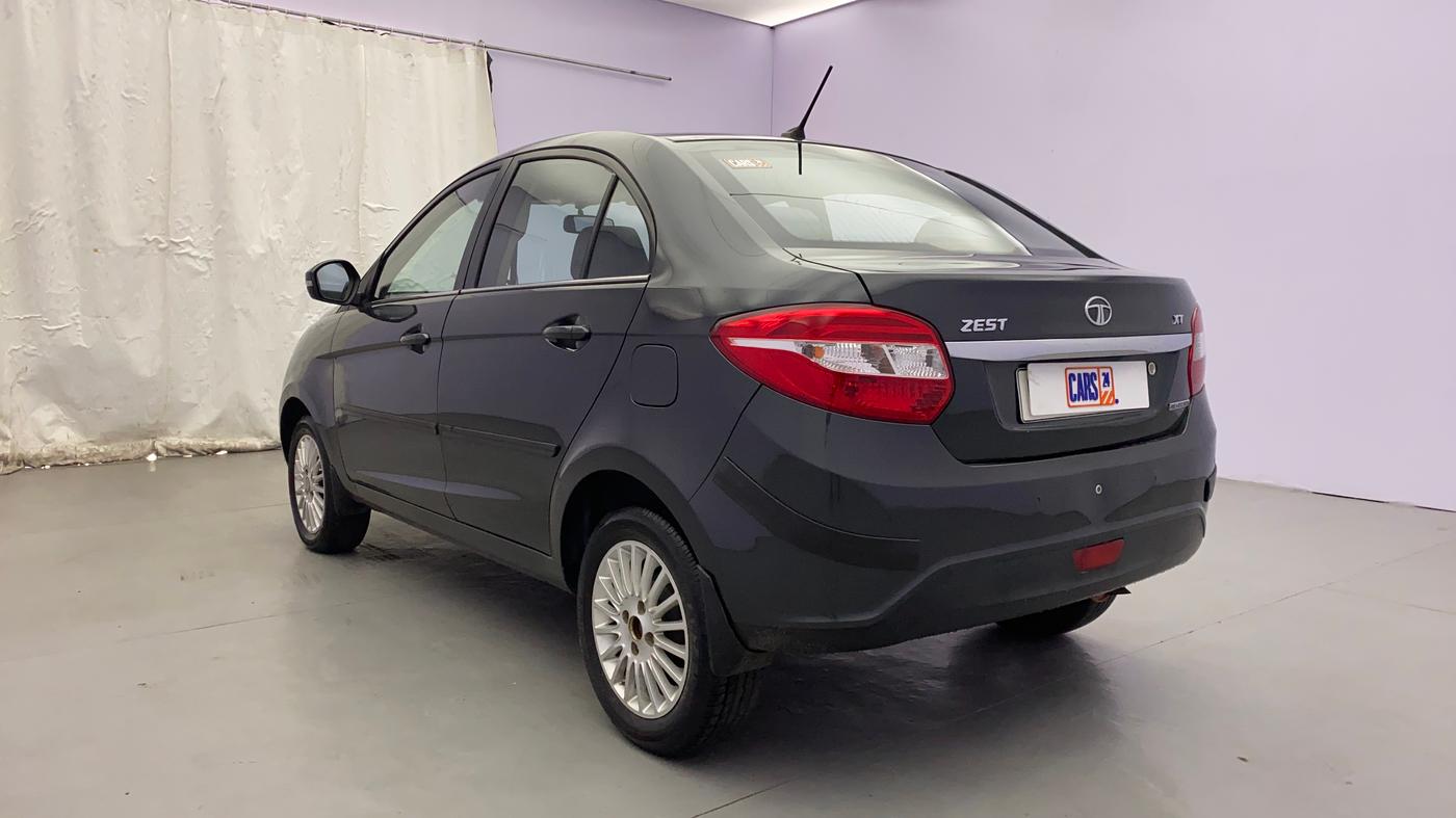 2015 Tata Zest XT PETROL, Petrol, Manual, 58,543 km, Left Back Diagonal