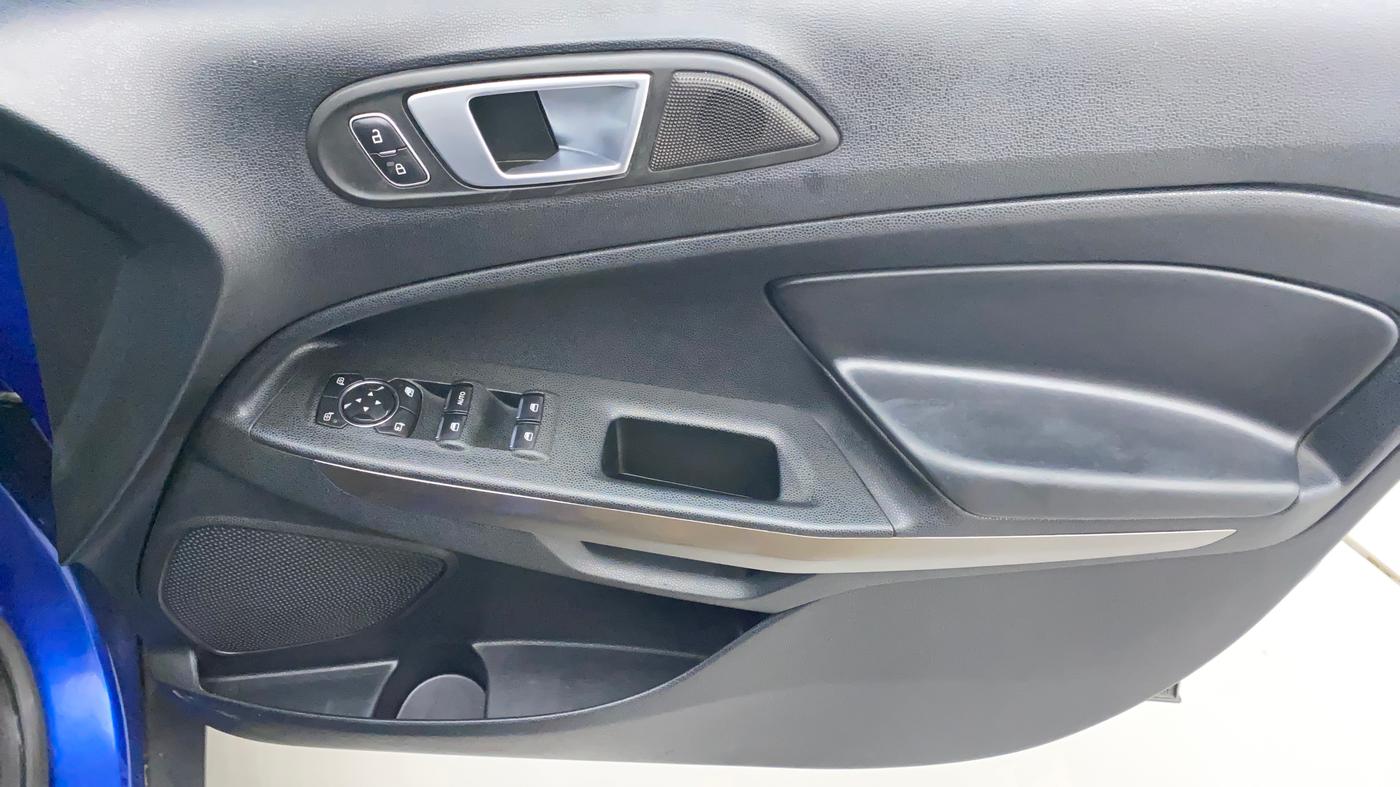 2018 Ford Ecosport TREND + 1.5L PETROL AT, Petrol, Automatic, 93,427 km, Driver Side Door Panels Control