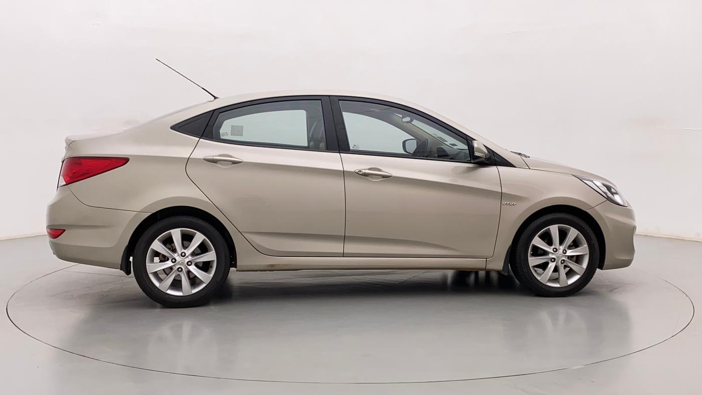 2011 Hyundai Verna FLUIDIC 1.6 VTVT SX, Petrol, Manual, 50,587 km, Right Side View
