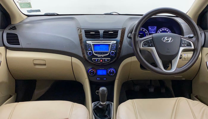2011 Hyundai Verna FLUIDIC 1.6 VTVT SX, Petrol, Manual, 50,587 km, Dashboard