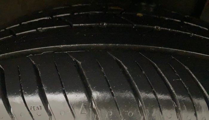 2025 Nissan MAGNITE Acenta B4D 1.0 Petrol MT, Petrol, Manual, 15,080 km, Left Rear Tyre Tread