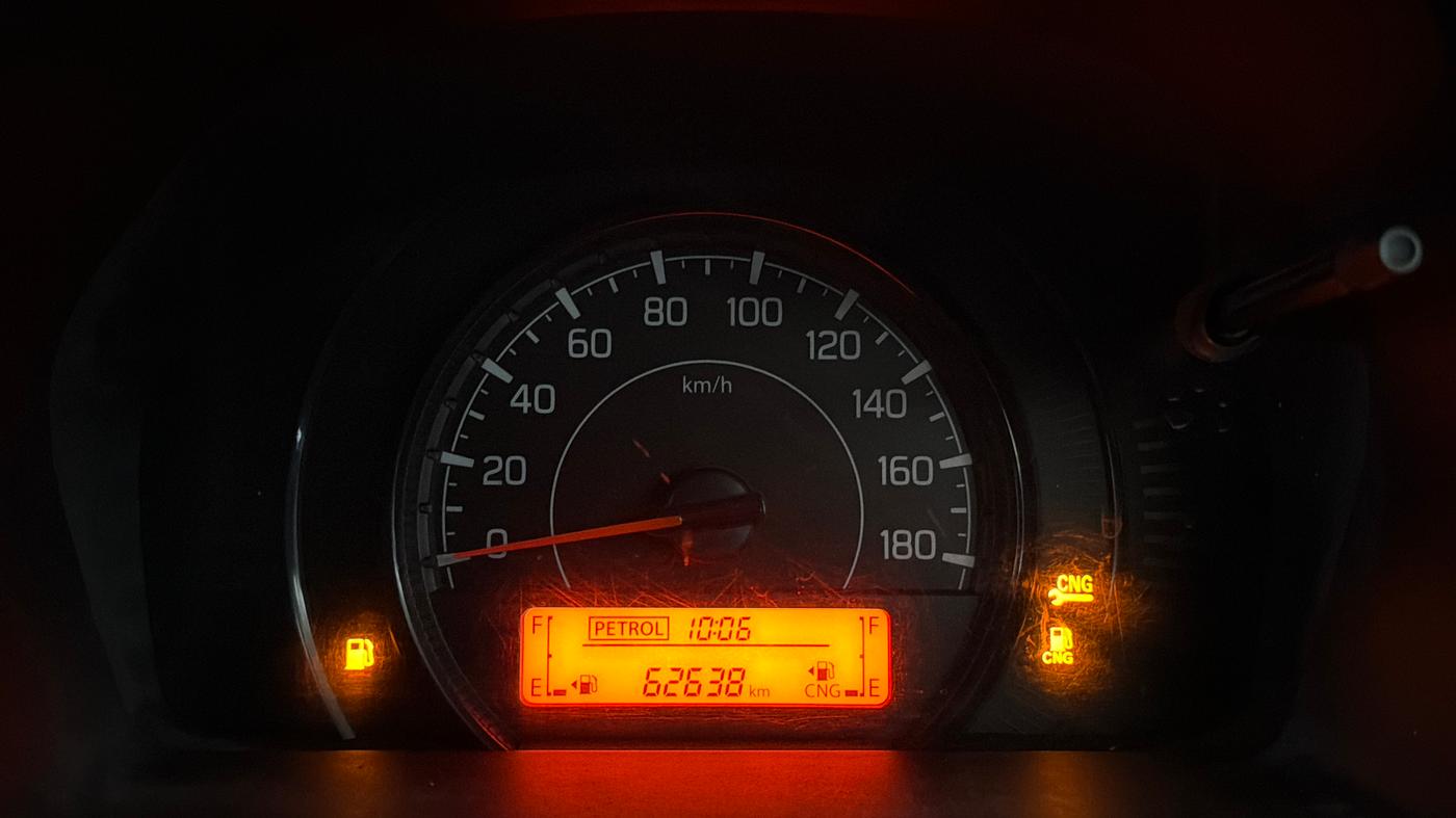 2020 Maruti New Wagon-R LXI CNG (O) 1.0, CNG, Manual, 62,563 km, Odometer Image