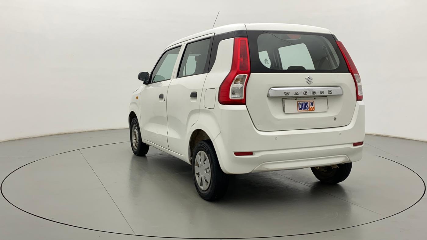 2020 Maruti New Wagon-R LXI 1.0, CNG, Manual, 57,894 km, Left Back Diagonal