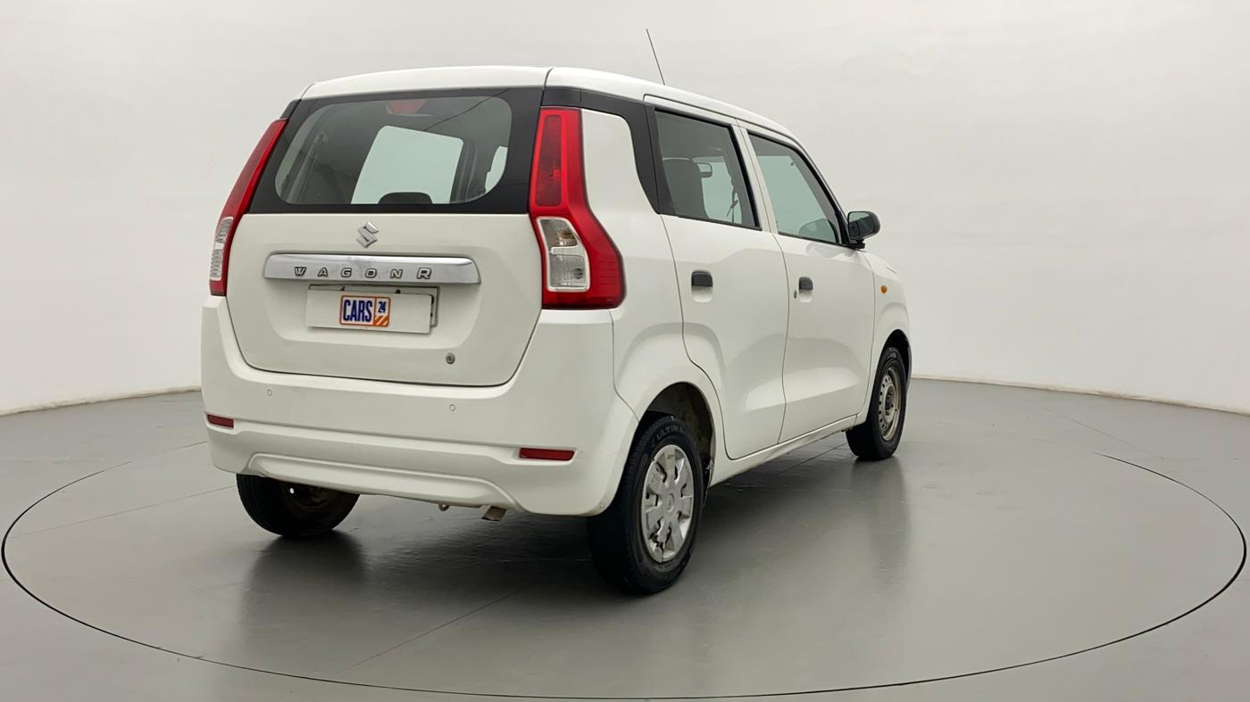 2020 Maruti New Wagon-R LXI 1.0, CNG, Manual, 57,894 km, Right Back Diagonal