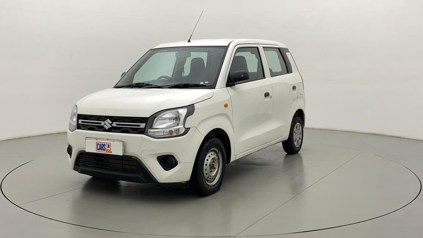 2020 Maruti New Wagon-R LXI 1.0, CNG, Manual, 57,894 km, Left Front Diagonal