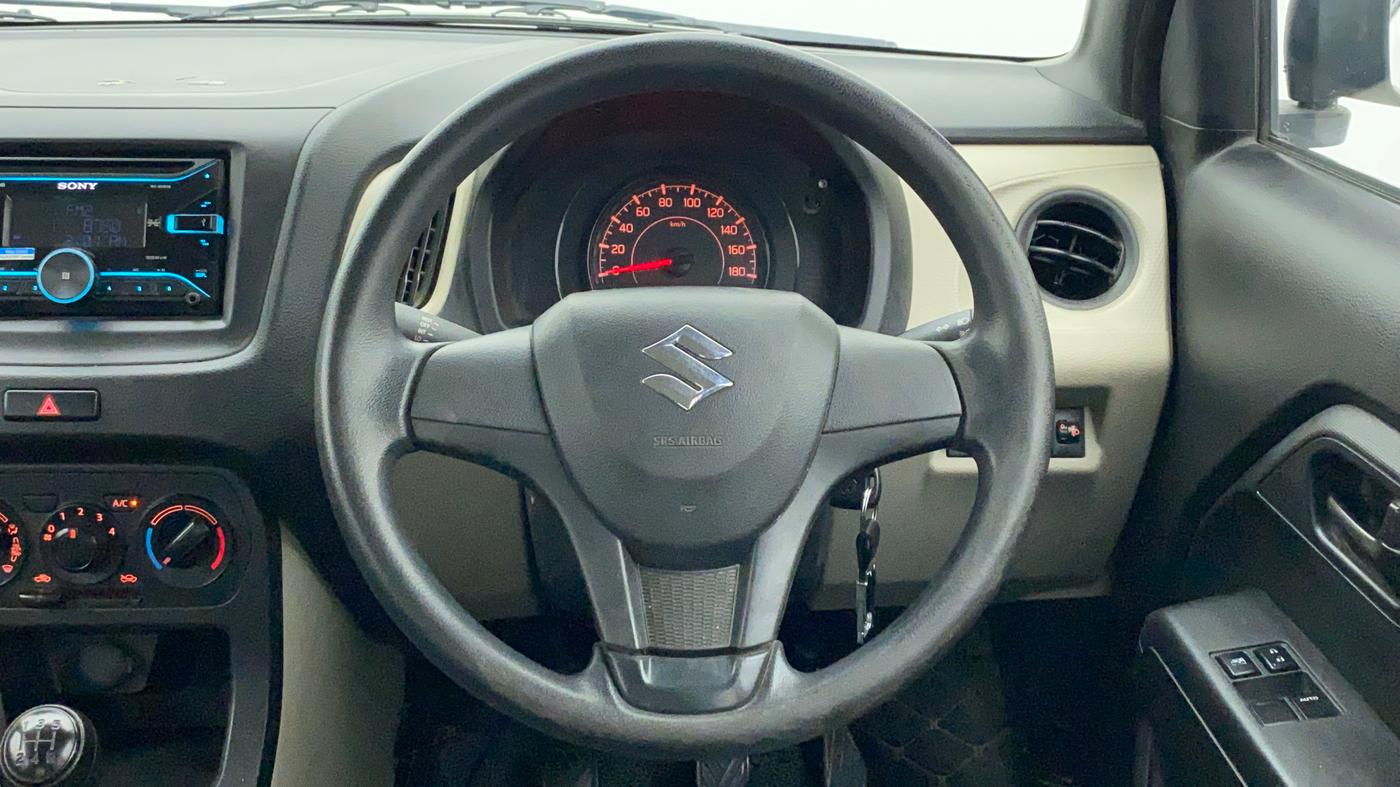 2020 Maruti New Wagon-R LXI 1.0, CNG, Manual, 57,894 km, Steering Wheel Close Up