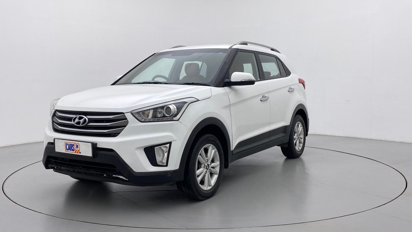 2016 Hyundai Creta 1.6 SX PLUS PETROL, Petrol, Manual, 86,197 km, Left Front Diagonal
