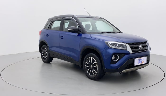 2021 Toyota URBAN CRUISER PREMIUM GRADE AT DUAL TONE, Petrol, Automatic, 32,896 km, Right Front Diagonal