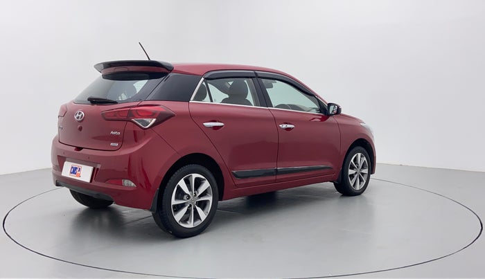 2016 Hyundai Elite i20 ASTA 1.2 (O), Petrol, Manual, 44,693 km, Right Back Diagonal (45- Degree) View