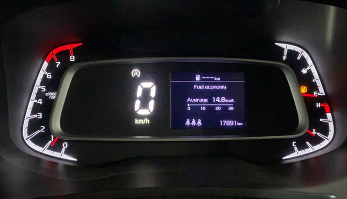 2023 KIA SONET HTK PLUS 1.2, Petrol, Manual, 17,883 km, Odometer Image