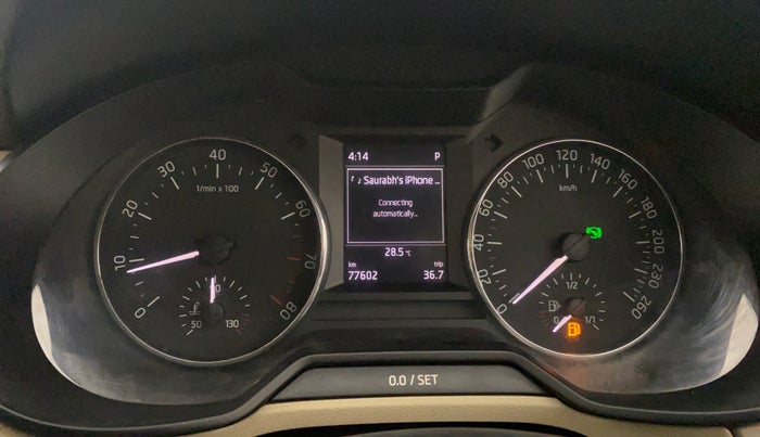 2015 Skoda Octavia ELEGANCE 1.8 TSI AT, Petrol, Automatic, 77,584 km, Odometer Image