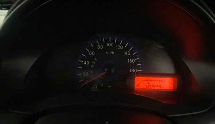 2018 Datsun Go T, Petrol, Manual, 1,20,402 km, Odometer Image