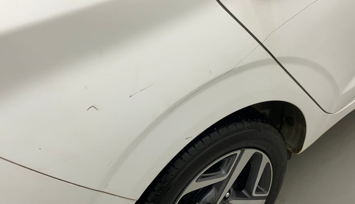 2020 Hyundai AURA SX 1.2 (O), Petrol, Manual, 5,028 km, Right quarter panel - Minor scratches
