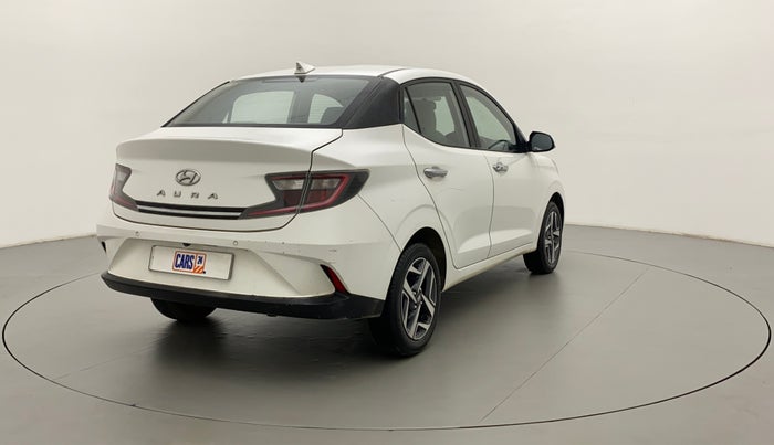 2020 Hyundai AURA SX 1.2 (O), Petrol, Manual, 5,028 km, Right Back Diagonal
