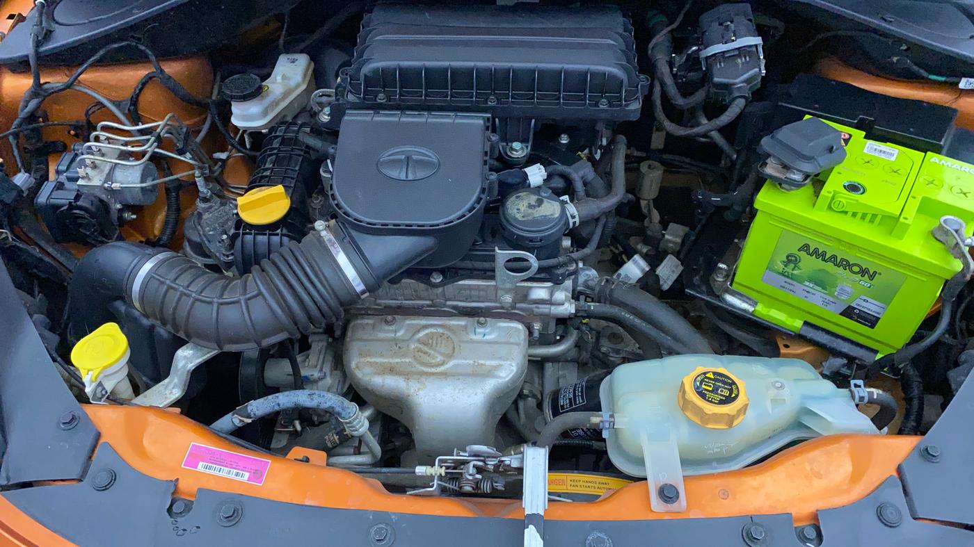 2019 Tata Tiago XZ PLUS PETROL, Petrol, Manual, 31,087 km, Engine View