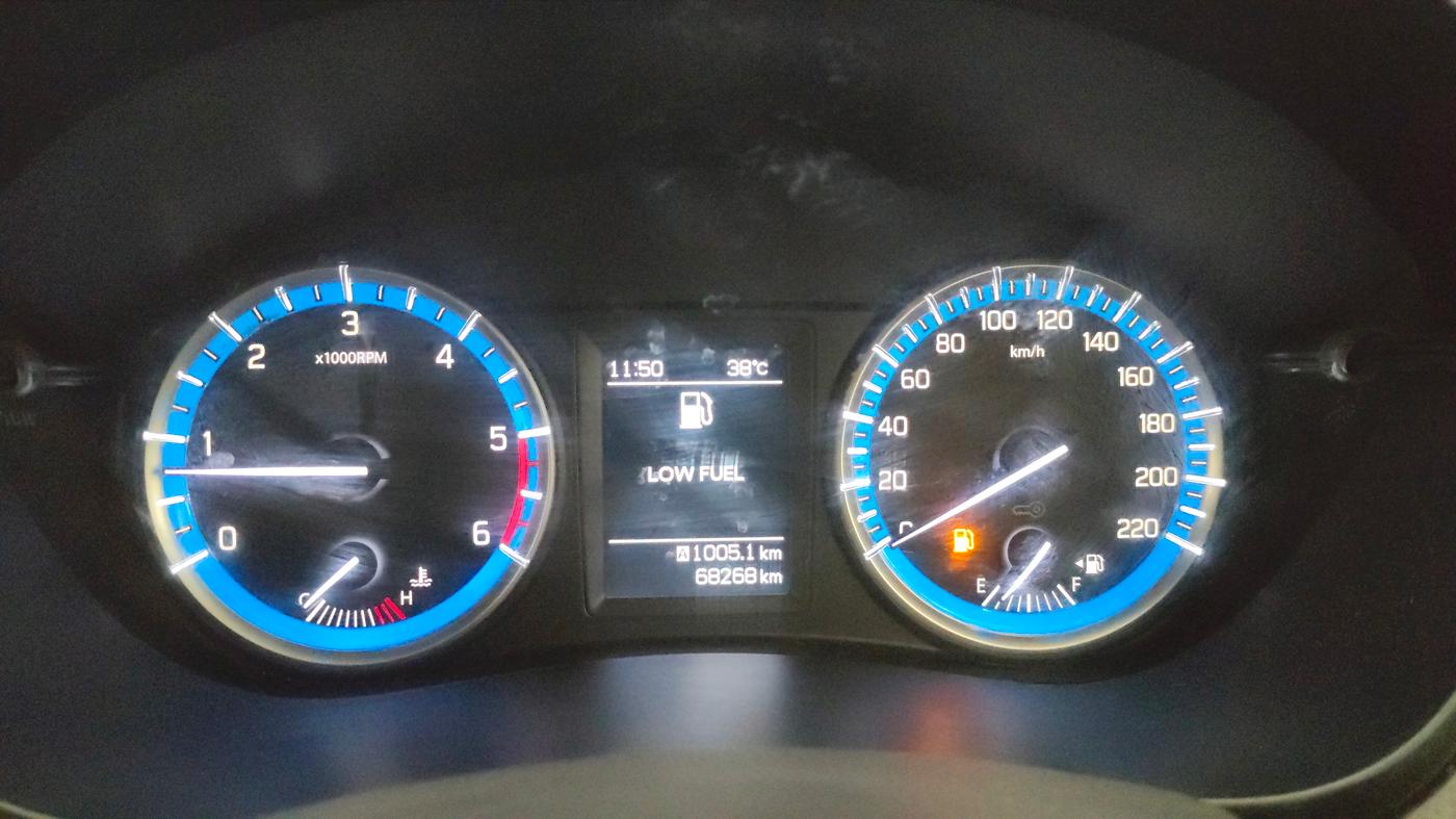 2016 Maruti S Cross ZETA 1.3, Diesel, Manual, 68,230 km, Odometer Image