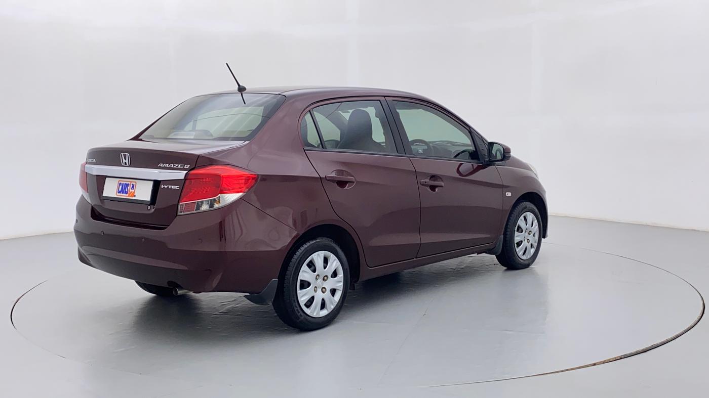 2014 Honda Amaze 1.2 SMT I VTEC, Petrol, Manual, 50,737 km, Right Back Diagonal (45- Degree) View