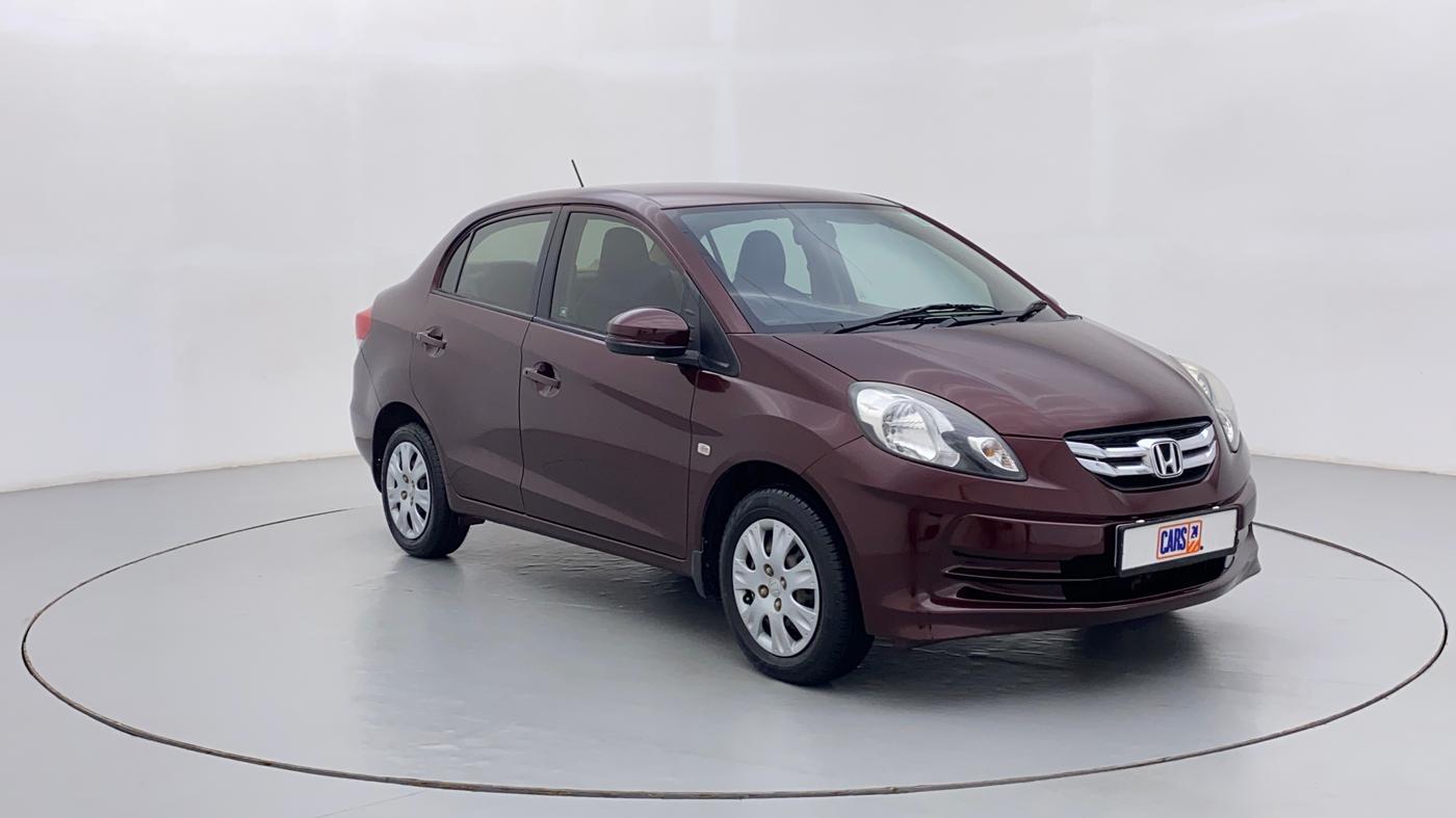 2014 Honda Amaze 1.2 SMT I VTEC, Petrol, Manual, 50,737 km, Right Front Diagonal (45- Degree) View