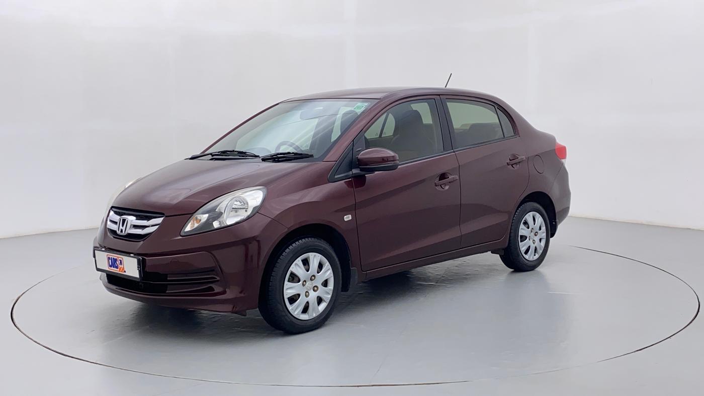 2014 Honda Amaze 1.2 SMT I VTEC, Petrol, Manual, 50,737 km, Left Front Diagonal (45- Degree) View