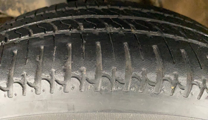 2015 Tata Nano TWIST XTA, Petrol, Automatic, 6,328 km, Left Front Tyre Tread