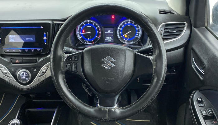 2019 Maruti Baleno DELTA PETROL 1.2, Petrol, Manual, 42,343 km, Steering Wheel Close Up