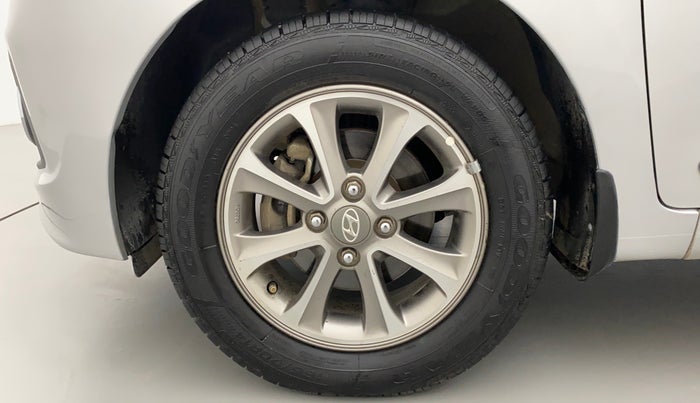 2016 Hyundai Grand i10 ASTA (O) 1.2 KAPPA VTVT, Petrol, Manual, 85,386 km, Left Front Wheel