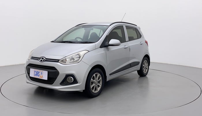 2016 Hyundai Grand i10 ASTA (O) 1.2 KAPPA VTVT, Petrol, Manual, 85,386 km, Left Front Diagonal