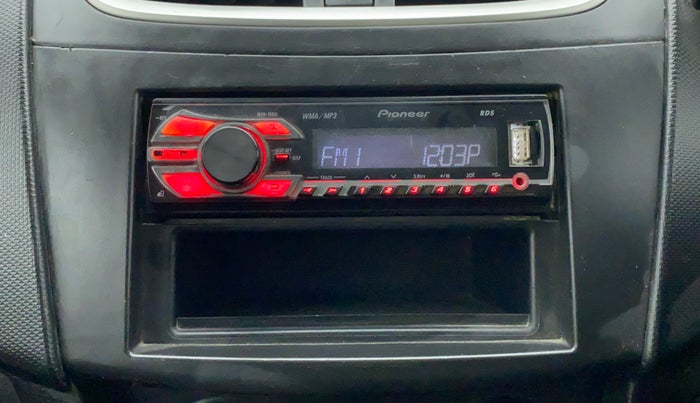 2013 Maruti Swift VXI D, Petrol, Manual, 51,595 km, Infotainment System