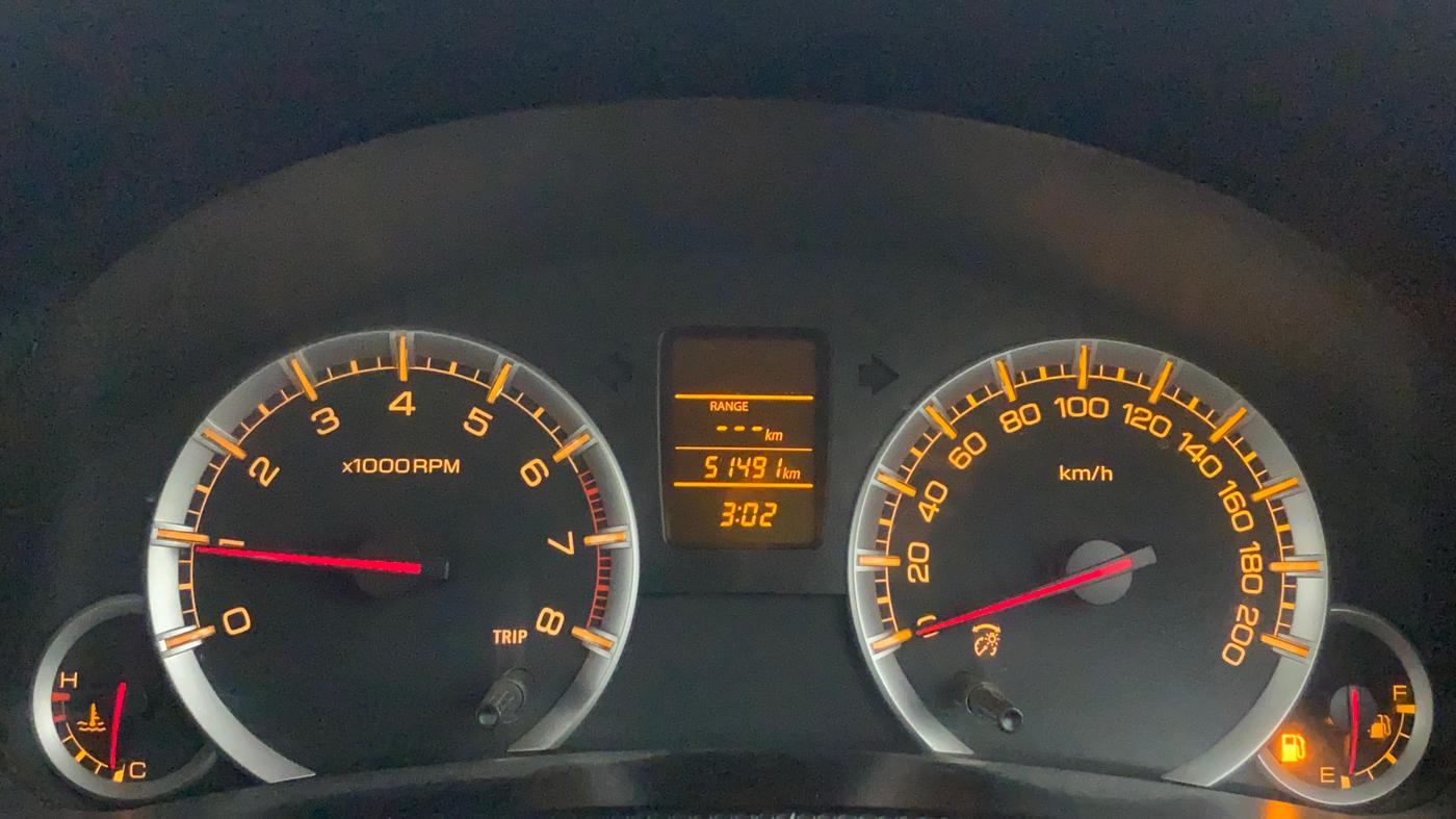 2013 Maruti Swift VXI D, Petrol, Manual, 51,595 km, Odometer Image