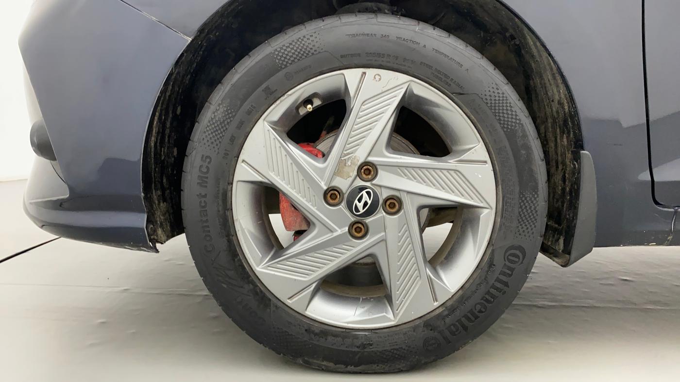 2021 Hyundai Verna E 1.5 PETROL, Petrol, Manual, 33,832 km, Left Front Wheel
