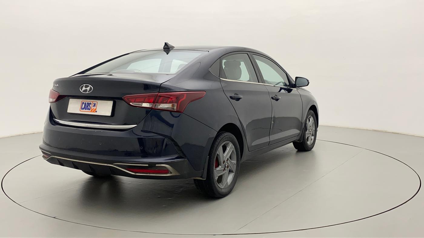 2021 Hyundai Verna E 1.5 PETROL, Petrol, Manual, 33,832 km, Right Back Diagonal