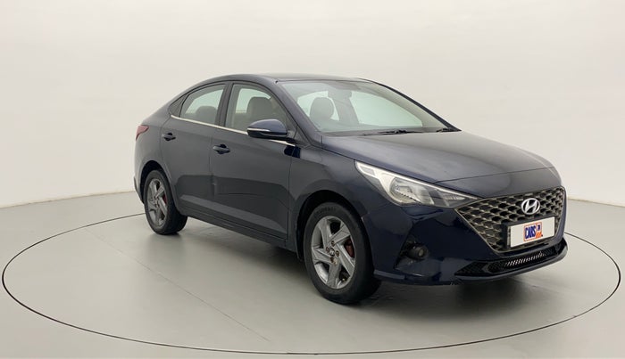 2021 Hyundai Verna E 1.5 PETROL, Petrol, Manual, 33,832 km, Right Front Diagonal
