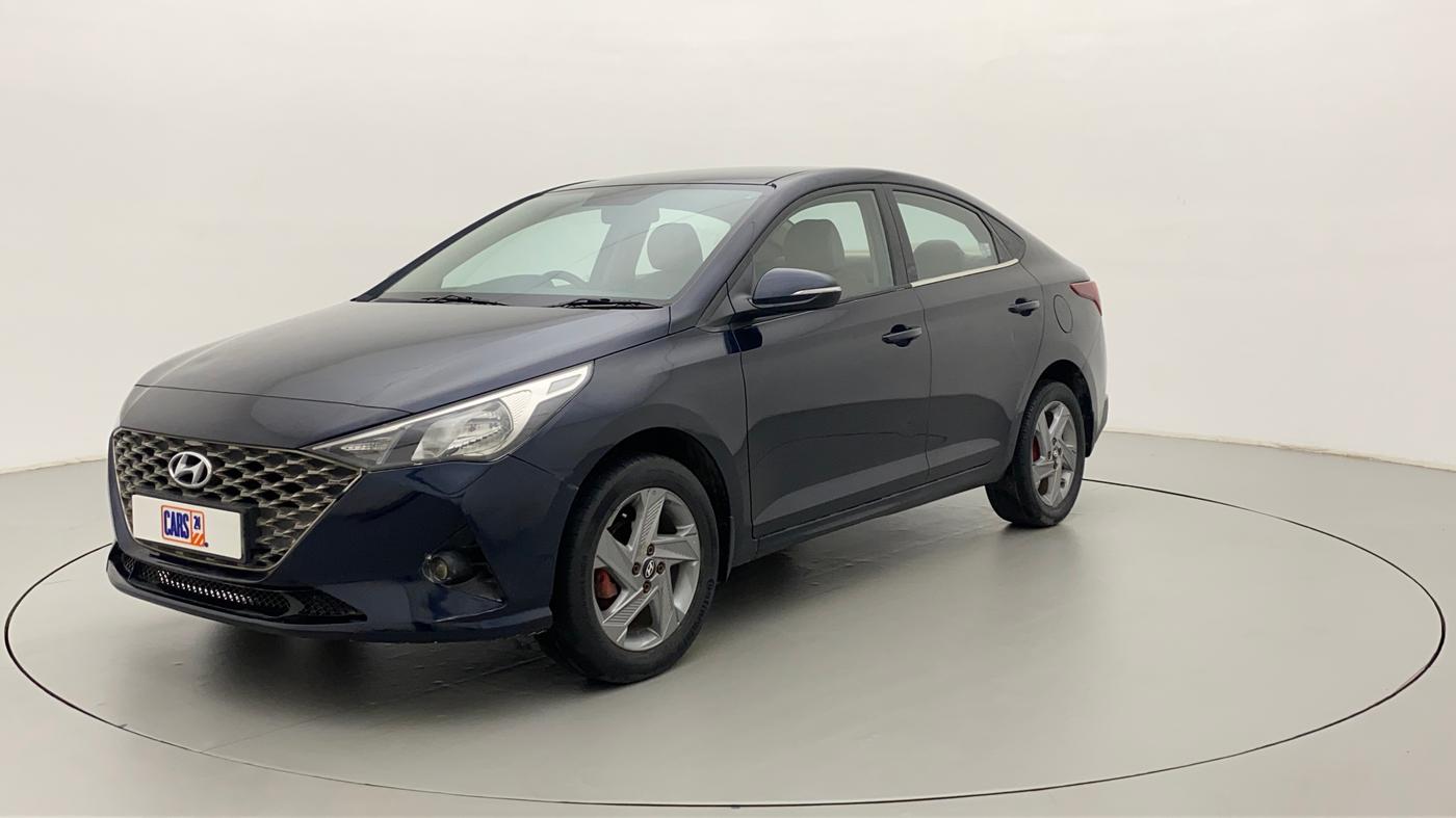 2021 Hyundai Verna E 1.5 PETROL, Petrol, Manual, 33,832 km, Left Front Diagonal