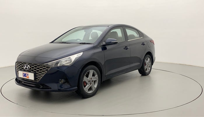 2021 Hyundai Verna E 1.5 PETROL, Petrol, Manual, 33,832 km, Left Front Diagonal