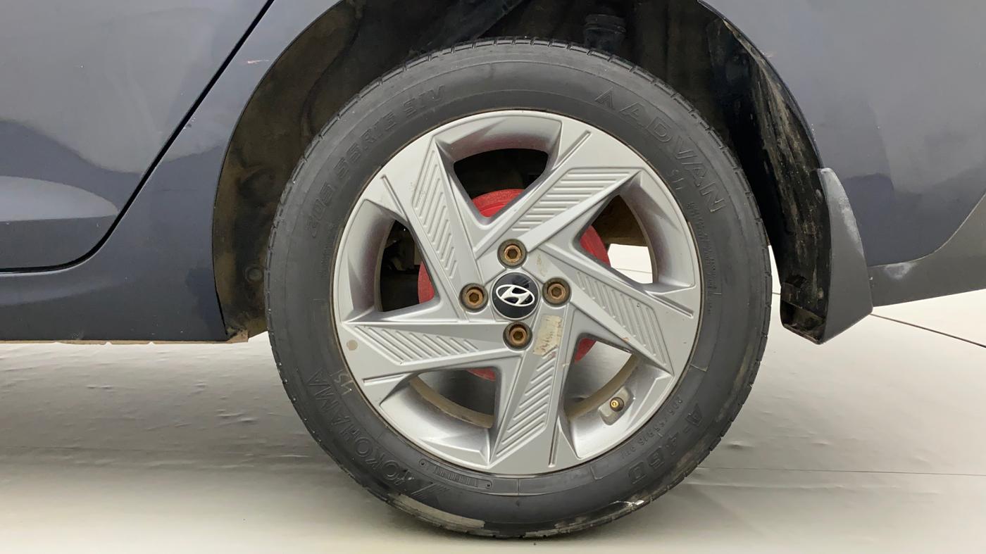 2021 Hyundai Verna E 1.5 PETROL, Petrol, Manual, 33,832 km, Left Rear Wheel