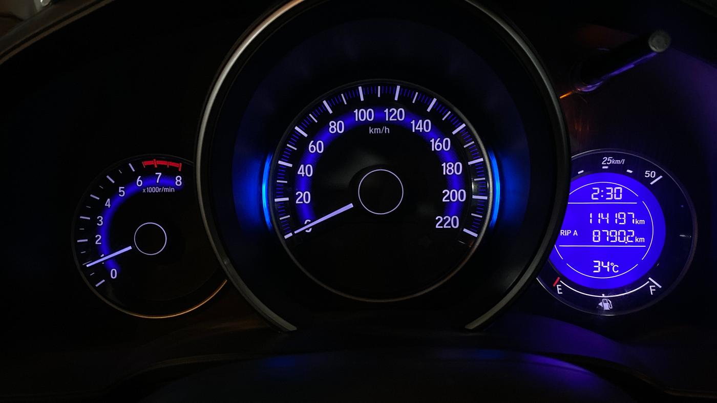 2019 Honda Jazz 1.2L I-VTEC VX, Petrol, Manual, 1,14,186 km, Odometer Image