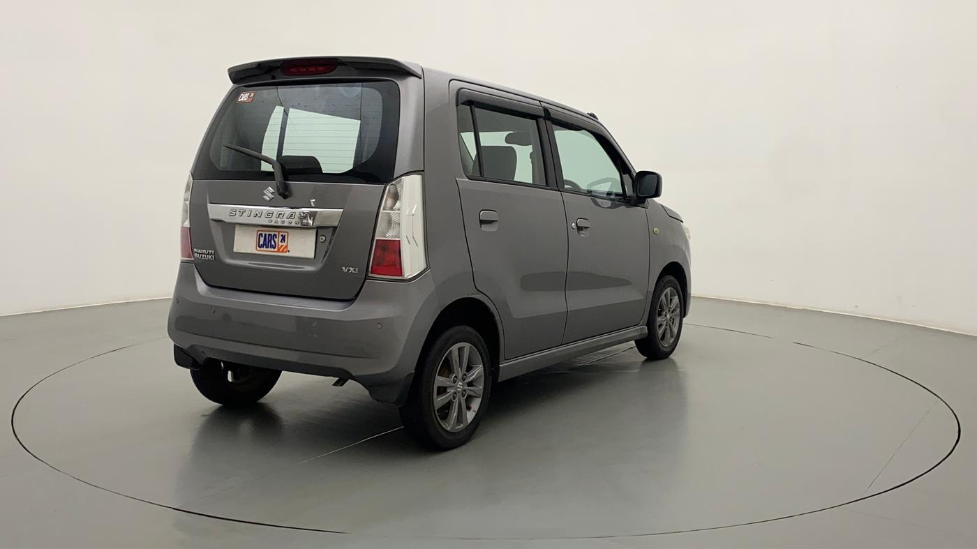 2013 Maruti Wagon R Stingray VXI, Petrol, Manual, 1,04,831 km, Right Back Diagonal