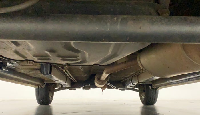 2013 Maruti Wagon R Stingray VXI, Petrol, Manual, 1,04,831 km, Rear Underbody