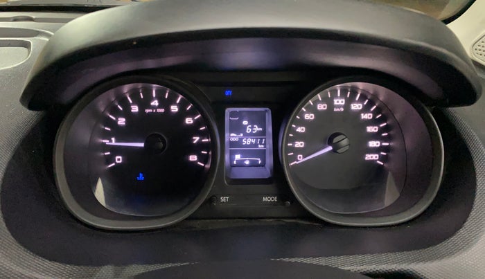 2018 Tata Tiago XT PETROL, Petrol, Manual, 58,410 km, Odometer Image
